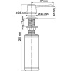 дозатор для жидкого мыла wasserkraft k-1099 цвет хром