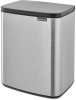 Мусорное ведро Brabantia Bo 230486 12 л, матовая сталь