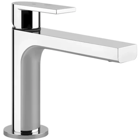 Смеситель Gessi Via Manzoni 38606#031 для раковины, с изливом 128 мм, без донного клапана, цвет хром