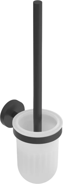 Ёршик для унитаза Cezares Relax RELAX-TBS-V-NOP настенный, черный матовый