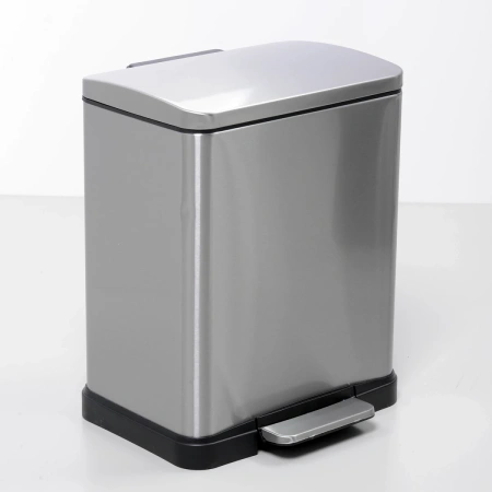 ведро для мусора wasserkraft k-622 цвет нержавеющая сталь