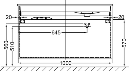 тумба под раковину jacob delafon terrace 120 eb1188-m49-m49 подвесная белая матовая 380443