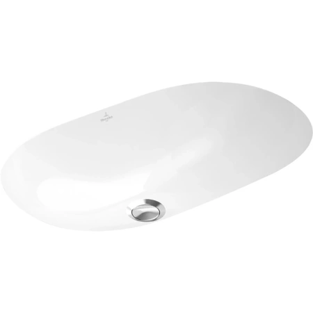 Раковина Villeroy & Boch O Novo 4162 60 01 60х35 см, встраиваемая, белая