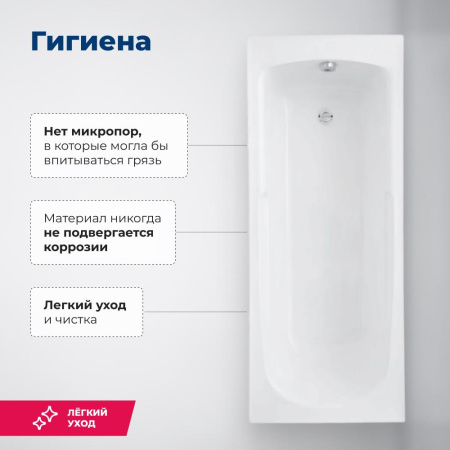 акриловая ванна aquanet extra 170x70 00205482 с каркасом