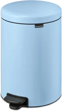 мусорное ведро brabantia newicon 202544 20 л, голубое