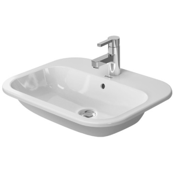 Раковина полувстраиваемая Duravit Happy D.2 0483600030