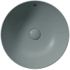 раковина gsi pura 885504 накладная, ø40 см, agave opaco (зеленый матовый)