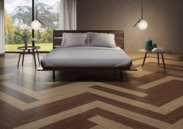 Керамогранит Kerama Marazzi Олива коричневый обрезной SG516320R 20х119,5 см