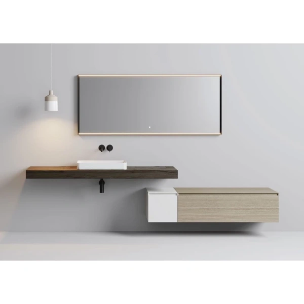 раковина gsi pura 883711 накладная, 60x38 см, bianco lucido (белый глянец)