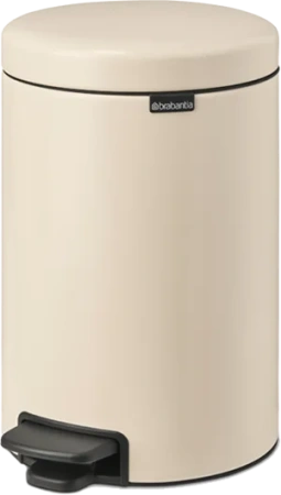 мусорное ведро brabantia newicon 149924 12 л, бежевое