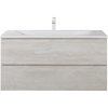 тумба legno bianco 99,6 cezares molveno molveno-100-2c-so-lb