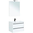 Комплект мебели для ванной Aquanet Lino 70 271953 подвесной Белый матовый