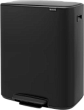Мусорное ведро Brabantia Bo Pedal Bin 211362 60 л, черное