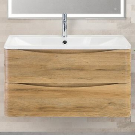 Тумба под раковину BelBagno ACQUA-1000-2C-SO-RR подвесная Rovere Rustico