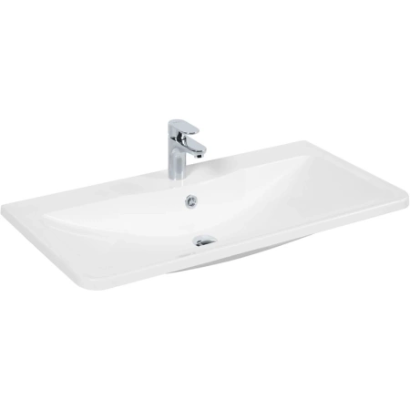 раковина полувстраиваемая belbagno 90 bb900/455-lv-mr-alr белая