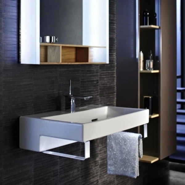 зеркало jacob delafon terrace 80 eb1181-nf с подсветкой белое древесное с сенсорным выключателем