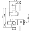 скрытая часть huber complementi zb00521004 для душа