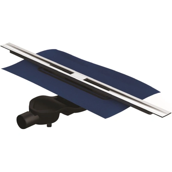 душевой лоток berges simpel 1000 091113 с решеткой хром глянец