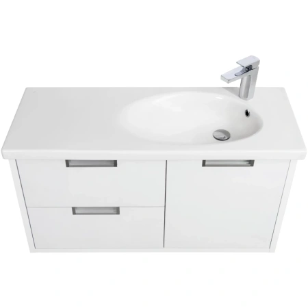 тумба белый глянец 96,4 см roca etna 857302806