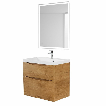 тумба под раковину belbagno marino 70 marino-h60-700-2c-so-rn-p подвесная rovere nature