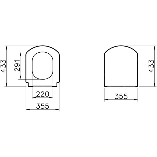 сиденье для унитаза vitra valarte 124-003-009 с микролифтом