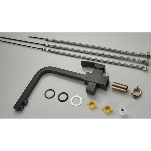 смеситель для кухни с подключением к фильтру almaes rona as-875-05