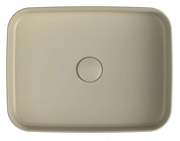 раковина 50x36 см isvea infinity 10nf65050sv-2k цвет слоновая кость