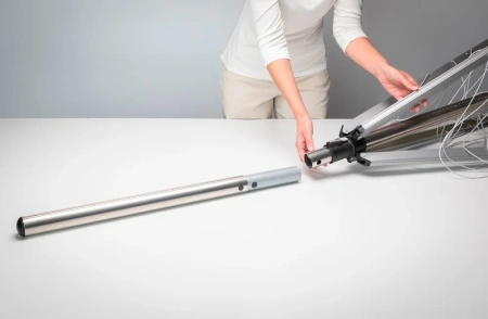 сушилка для белья brabantia lift-о-мatic 146947 серый металлик