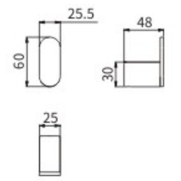 Крючок CeramaLux Florenzia 63101 Золото матовое