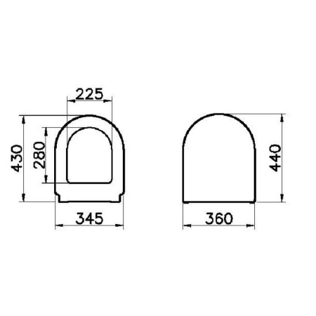 сиденье для унитаза vitra zentrum 94-003-001 белая