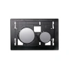 Кнопка для инсталляции TECE TECEloop modular 9240666 для унитаза, без лицевой панели, клавиши хром глянцевый