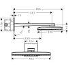 верхний душ hansgrohe rainmaker select 460 2jet 24005600