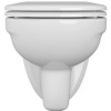 комплект унитаз с инсталляцией vitra normus 9773b003-7201 с сиденьем микролифт и с белой клавишей смыва