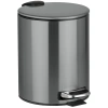 Ведро для мусора Bemeta Brilo 156315013 Soft Close, 5 л, цвет metalic gray matt