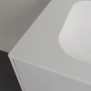 раковина villeroy & boch finion 4164abr1 накладная, 100x50 см, альпийский белый с покрытием ceramicplus