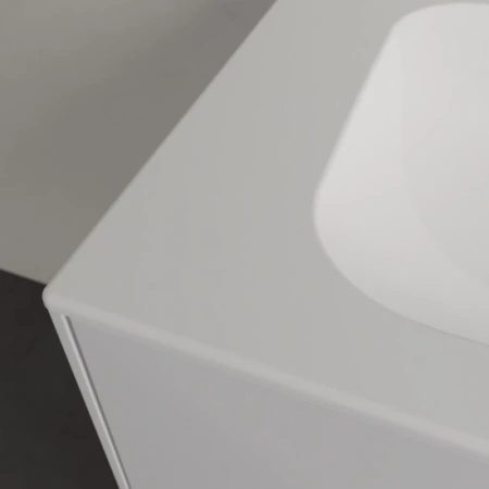 раковина villeroy & boch finion 4164abr1 накладная, 100x50 см, альпийский белый с покрытием ceramicplus
