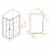 душевой уголок rgw passage pa-246в 120x80 030824682-14 профиль черный стекло прозрачное