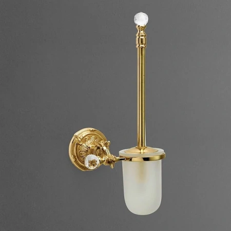 ершик для унитаза art&max barocco crystal am-1785-br-c