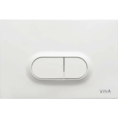 комплект унитаз с инсталляцией vitra normus 9773b003-7201 с сиденьем микролифт и с белой клавишей смыва