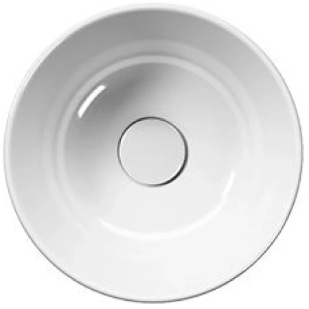 раковина gsi kube x 943511 накладная, ø32 см, bianco lucido (белый глянец)
