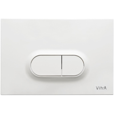 Кнопка для инсталляции Vitra Loop O 740-0500 цвет белый глянцевая