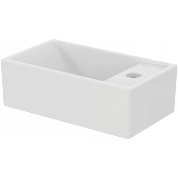 раковина накладная ideal standard tempo 37х21 см, белый, e210901