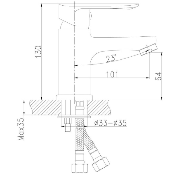 смеситель для раковины rossinka rs32 rs32-11