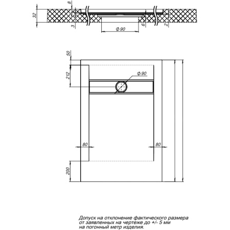 душевой поддон 160x90 см aquanet delight 00258901 из искусственного камня, цвет черный