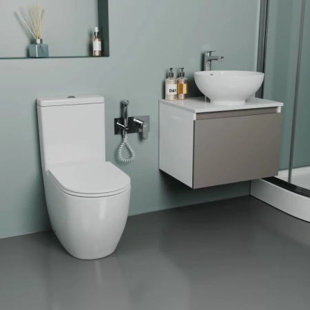 унитаз компакт d&k matrix dt1397016 с бачком и сиденьем микролифт