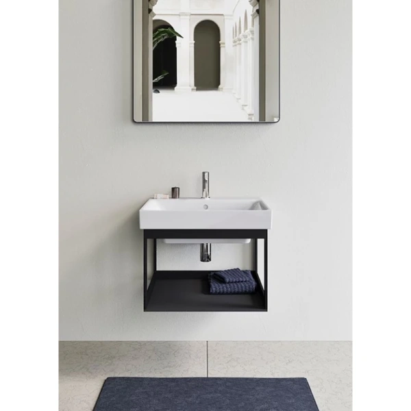 раковина gsi nubes 9631109 подвесная, 60x50 см, bianco opaco (белый матовый)