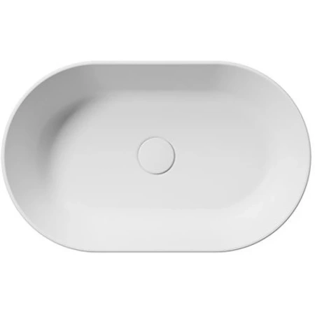 раковина gsi kube x 945809 подвесная, 60x37 см, bianco opaco (белый матовый)