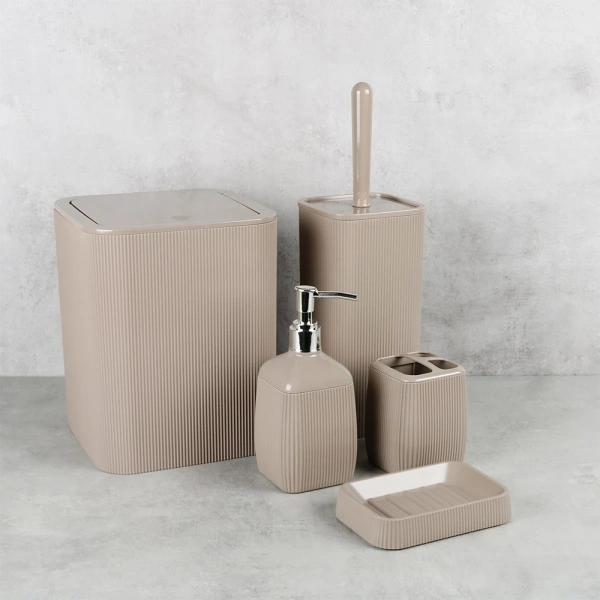 Мыльница Fixsen Brown FX-403-4 настольная, коричневый